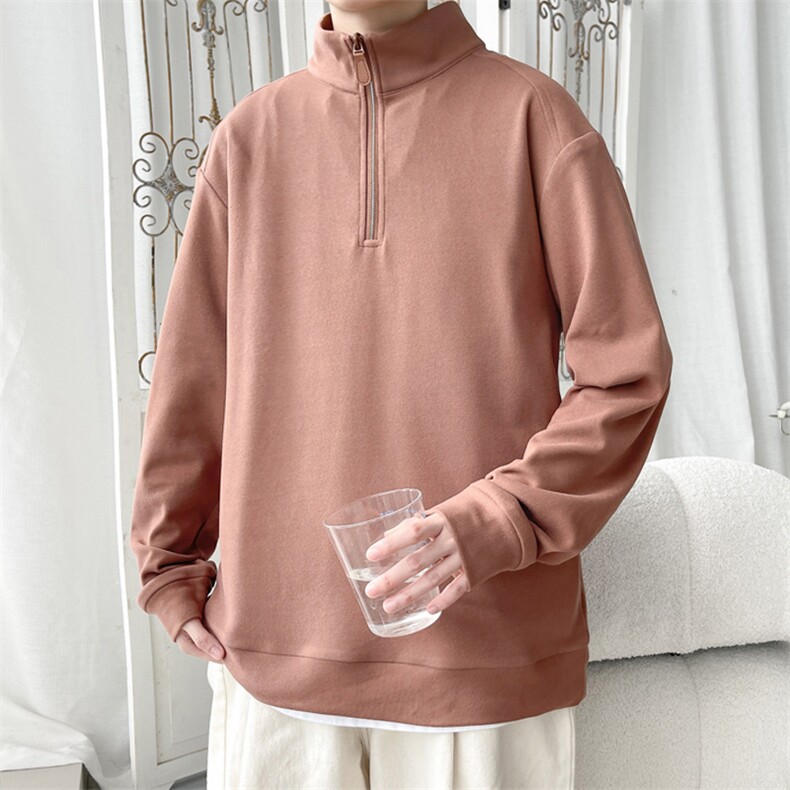 2024冬季新款旋律风车大码双面德绒T恤M-5XHT24936-特P30,男装T恤,电商A022