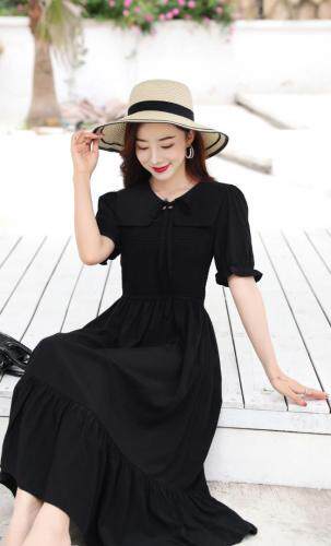 披肩连衣裙，可卸，三色三码MLXL，女装连衣裙，票意情