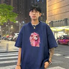 量大优供视频重磅麂皮绒短袖t恤男JT528-特p19，男装T恤，电商B371