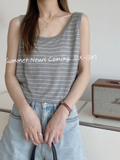 2025夏季显瘦百搭日常吊带女，女装背心吊带，洛丽兰可