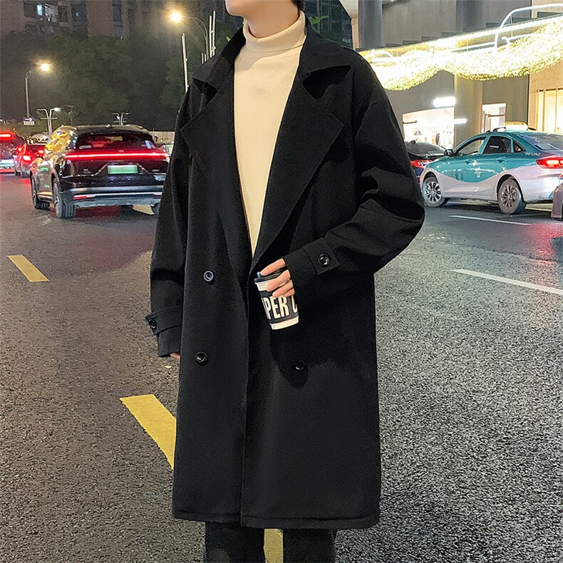 高街潮牌休闲外套潮流宽松风衣A161-6535-P98，男装风衣，电商A161