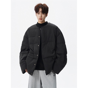 8XL-M 90白鸭绒！超厚短外套羽绒服男面包服棉衣YRFC06P220控258图片