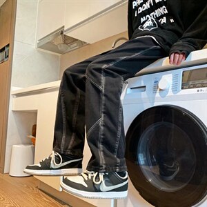 潮流春季牛仔裤男牛仔长裤K8072P48图片