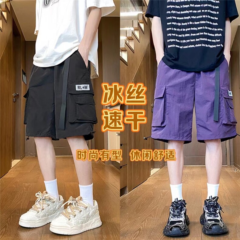 夏季工装短裤五分裤裤子男A061-EX50329-特批30-限68-锦纶图片