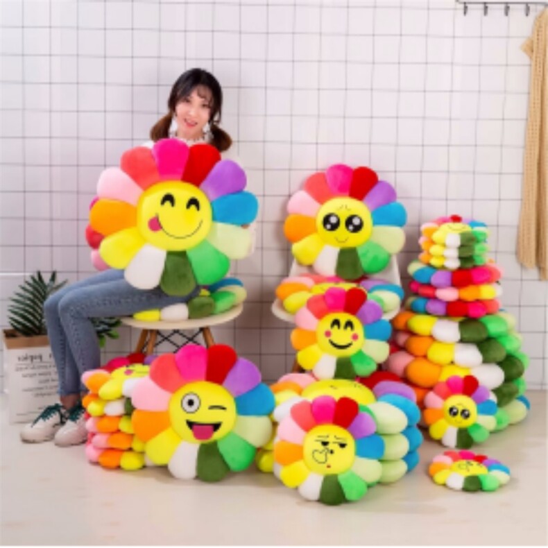 太阳花，米可毛绒玩具