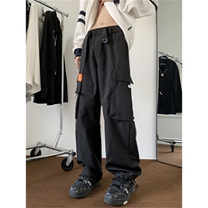 春季新款潮牌机能伞兵冲锋裤美式复古大口袋工装裤男款K7637-P39，男装休闲裤，星座512-3