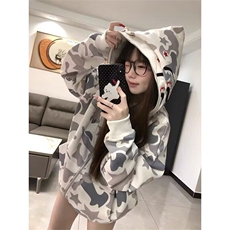 Q93/P47鲨鱼卫衣男女双帽，男装卫衣，星座1506