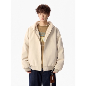【现货】XZ1218 MM84 特价P92 美式连帽座山雕皮衣外套棉服图片