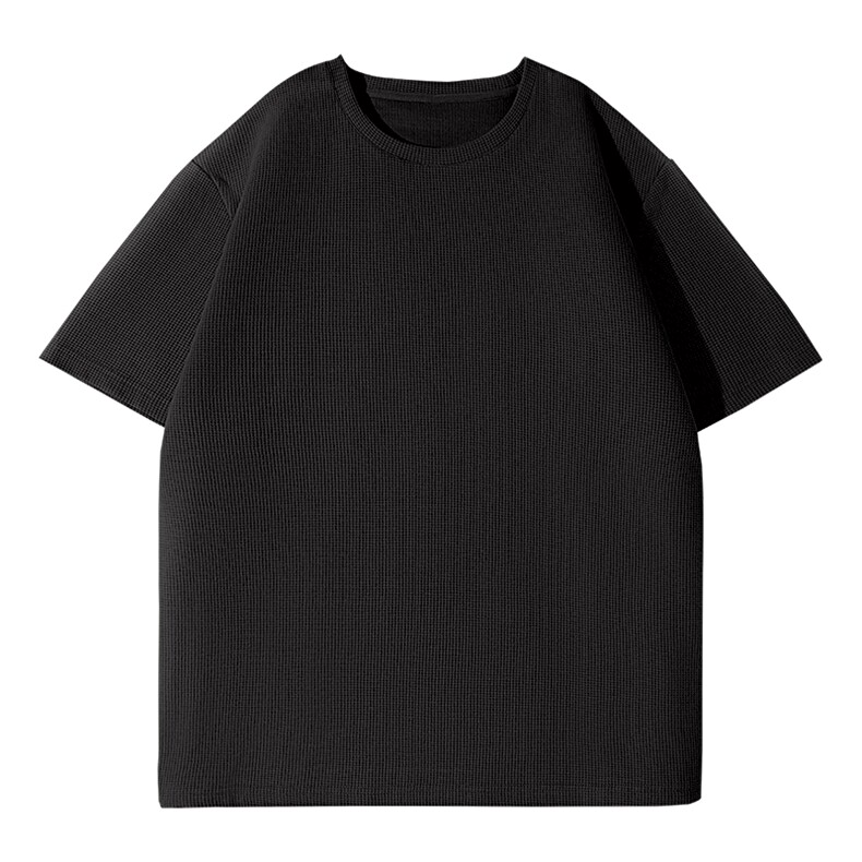 2025年春季华夫格时尚短T，男装T恤，初己品牌服饰全品类供货