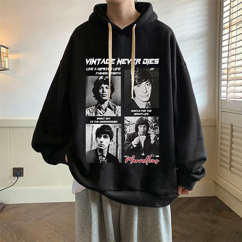 连帽卫衣男大码胖子帽衫大号运动服WY2451-P35,男装卫衣,电商A040