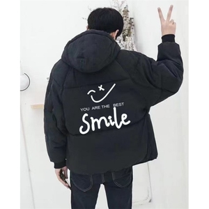 加厚新款面包连帽棉服保暖学生棉袄冬季棉衣男女印花外套 MY555图片