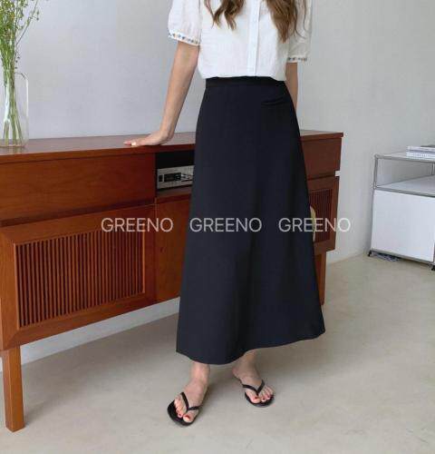 韩系净版半身裙，女装半身裙，GREENO