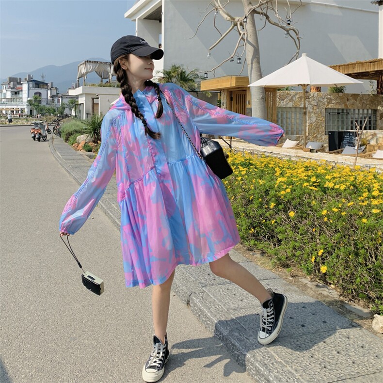 好数据高转化现货新款2026夏季花色防晒衣女182A8562P115K168,女装防晒衣,浙宝182A