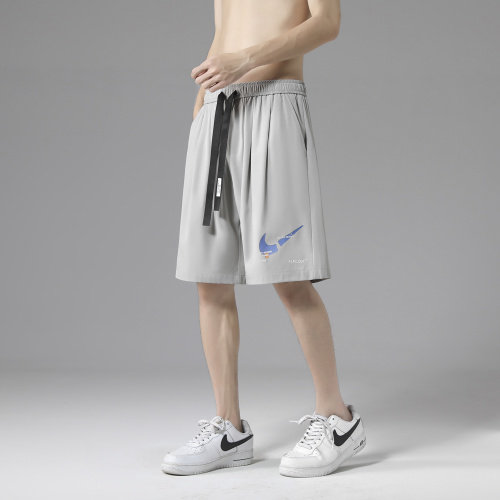 短裤男2023夏季冰丝薄款中裤宽松五分休闲裤DK01-特批25,男装休闲裤,星座718-1