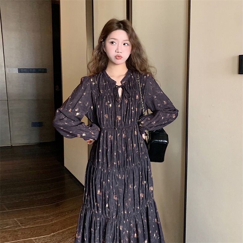 现货~~！！！植物环保定染压褶法式气质打底V领P135188,女装连衣裙,2C262