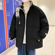 港风外景2024冬新款多色立领面包服棉衣外套G3005-P95控125，男装棉衣，星座914-3