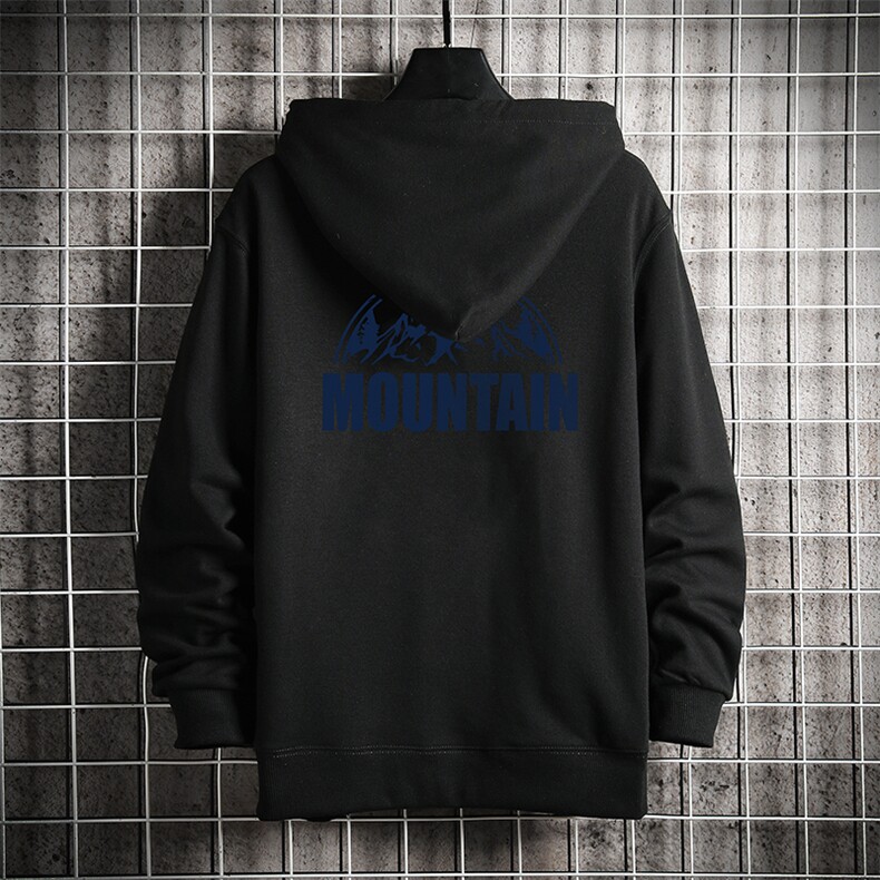 KS21255-P38连帽开衫卫衣男运动外套大码班服网格,男装卫衣,电商A040A