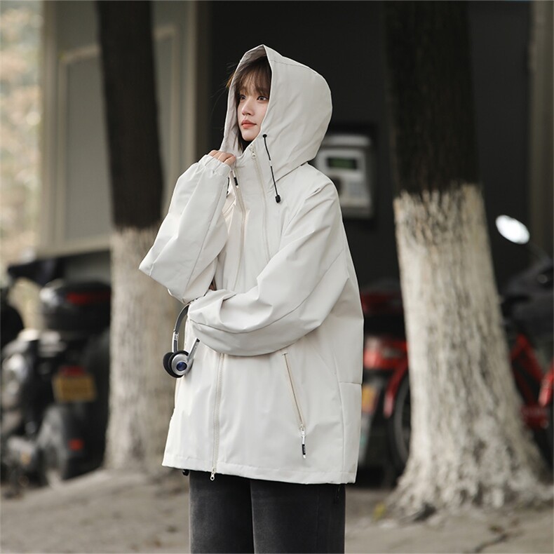 Cityboy情侣时尚连帽冲锋衣外套夹克团体班服,男装夹克,星座301D-5(原星座1415）