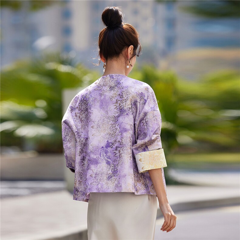 中式2026年春季新款刺绣短外套,女装短外套,靓衣阁