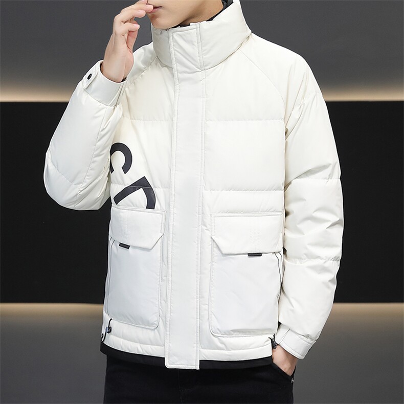 新款立领羽绒服男保暖夹克外套613B-29018-P170,男装夹克,星座613B