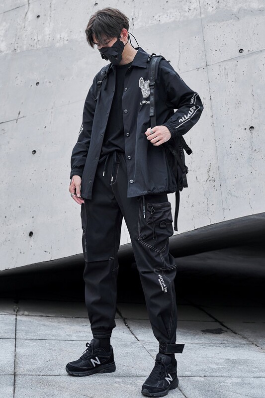 2021秋冬季新款潮牌男士大口袋工装裤男宽松休闲裤A438-5125,男装休闲裤,电商A438