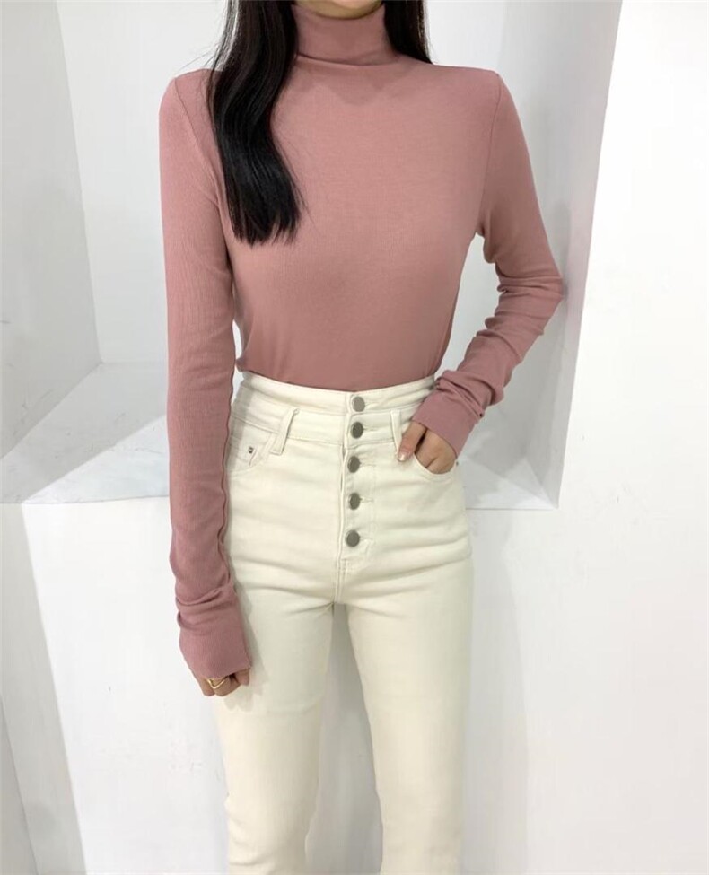 秋季新款高弹长袖打底衫，其它，邱小姐