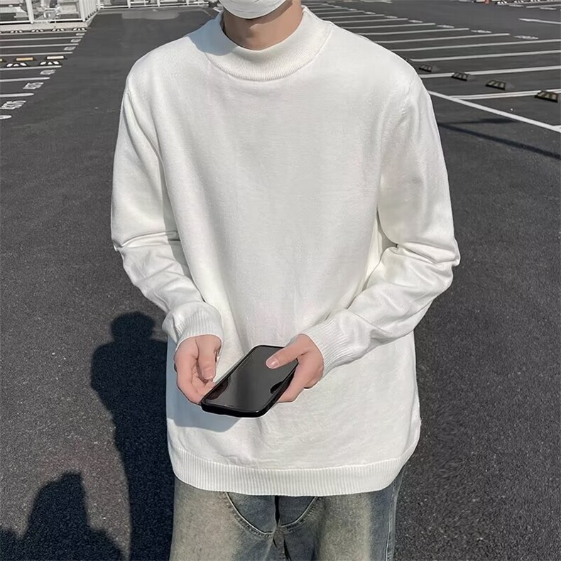 美式圆领毛衣男慵懒风休闲针织衫GM300P30,男装针织衫/毛衣,星座1116-2
