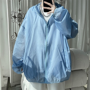 2025夏季新款休闲纯色防晒衣男同款轻薄亲肤皮肤衣外套J512-P48图片