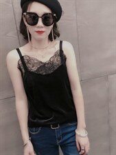 春装新款，蕾丝短袖打底，其它，君玲彩韵