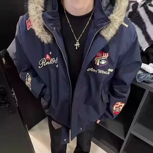 1506-1/MM90831/P86男生加厚保暖面包服运动休闲潮牌帅气外套