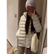 排骨羽绒棉服女轻薄款短款连帽2025秋冬新款韩系情侣保暖外套，男装棉衣，星座506A