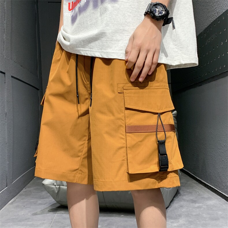 2024新款工装短裤男潮牌ins休闲裤宽松大码中裤五分裤D0613-P40,男装牛仔裤,星座308B-2