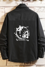 CS15134-P38长袖衬衫男士大码宽松衬衣男寸衫男寸衣，男装衬衫，电商A040A