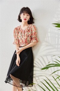 1091#粉花、黄花。M- XXL,其它,束索