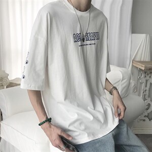 【】A003-HT1179-P25夏装新款可爱熊印花男士短袖T恤图片