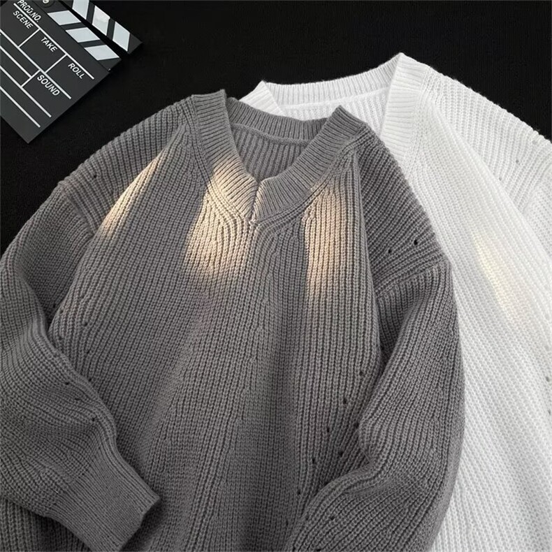 美式毛衣男慵懒风休闲针织衫M5703P48，男装针织衫/毛衣，星座1116-2