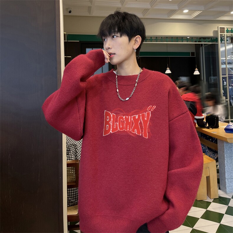 高质量！秋冬季半高领毛衣男士加绒加厚线衣针织衫男DMY527-特P38，男装针织衫/毛衣，电商B371