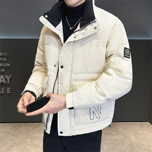 2025冬季店主风高品质标85白鸭绒休闲印花羽绒服男23893-P260图片