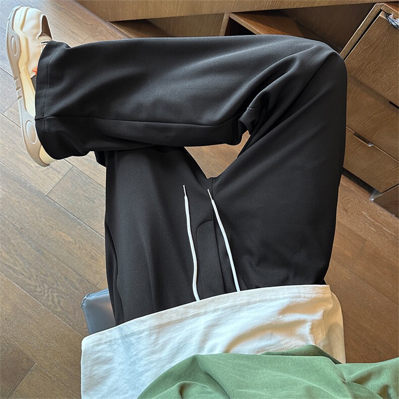 光板得物/唯品二开微喇休闲运动卫裤A475特P35控58,男装休闲裤,电商A309