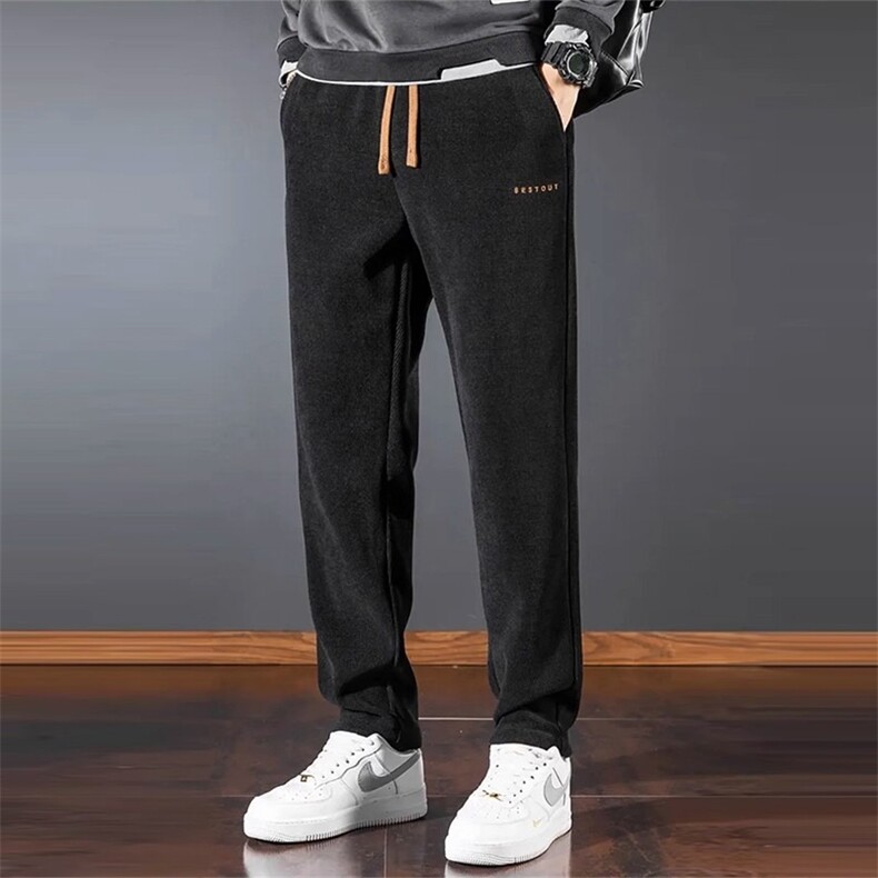 秋冬男士直筒休闲裤新款男裤子潮流百搭宽松运动裤子KB97，女装休闲裤，星座1116A（原606A-3）