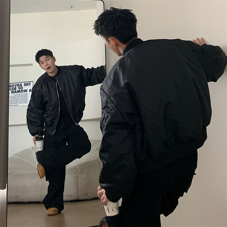 【有货】DM5018-P105冬季美式飞行服两面穿迷彩服男宽松棉衣潮,男装棉衣,星座603-2