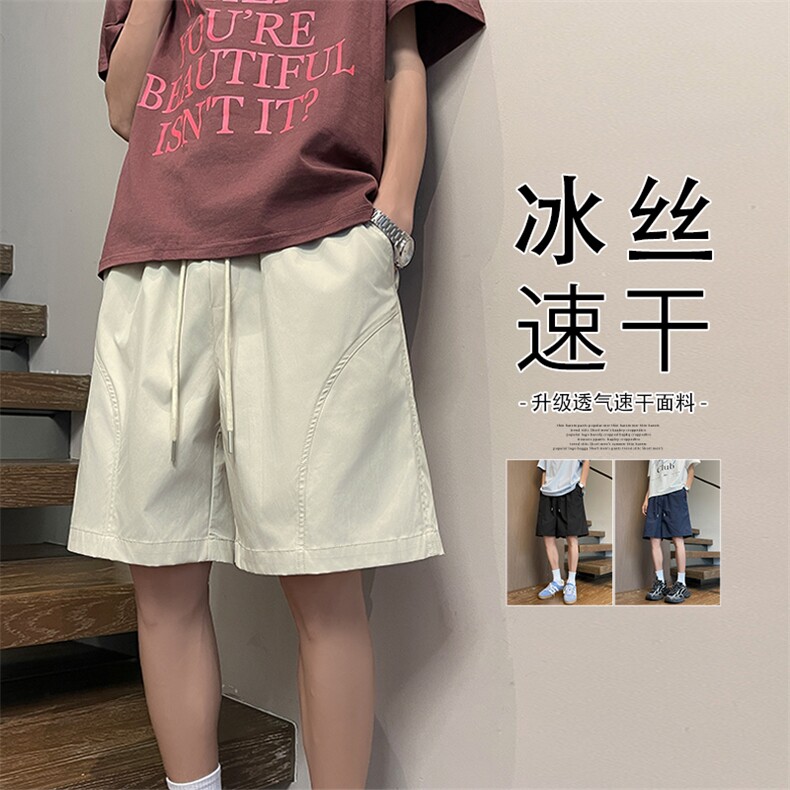 2026夏季新款备货200W件斜切速干短裤S-5XLHK25377-特P9.5,男装牛仔裤,电商A022