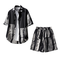 灰色套装