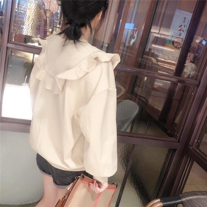 手工定钻卫衣，女装卫衣/绒衫，娟子依格