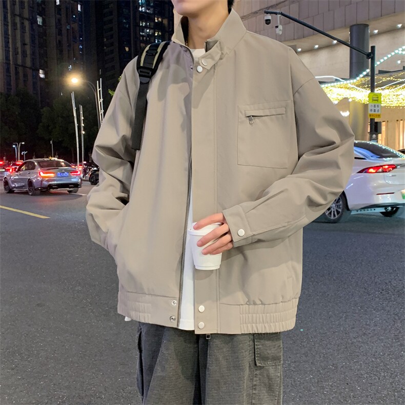 2025秋季新款中性风户外夹克男大码立领外套DSA157B-J2505-特P75,男装夹克,电商A157B