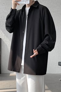 衬衫男秋季新款港风宽松长袖衬衣CY008-P30图片