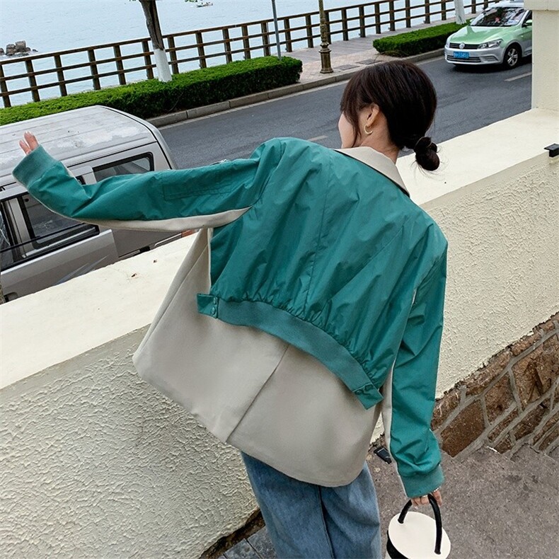 【现货】高品质背部亮点假两件西服251-602-P155-K218,女装西装,浙宝189