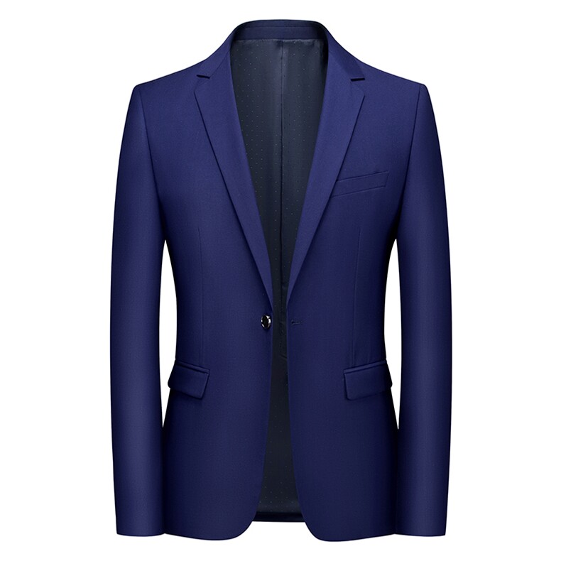 87881-1男士2023年春季新款长袖西服纯色外套免烫西装商务P118,男装西服,电商B360