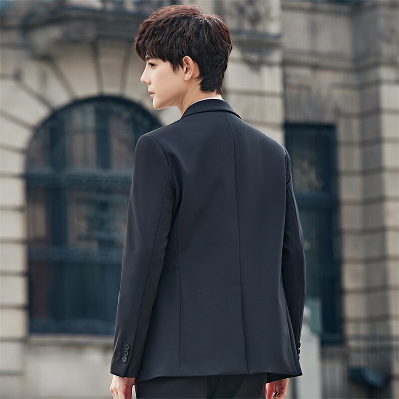 休闲西装男士外套高级感韩版修身正装春秋小西服套装订婚5582P150，男装西服，电商A355（原A415）