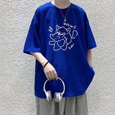 华夫格t恤男短袖男大码五分袖大皂风HT73427-P22，男装T恤，电商A040